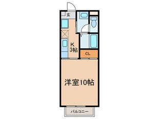 シャルマン新池の物件間取画像